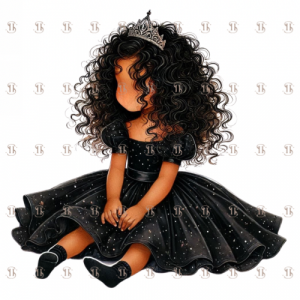 Princesse robe noire 1