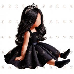Princesse robe noire 6