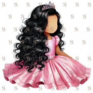 Princesse robe rose 1