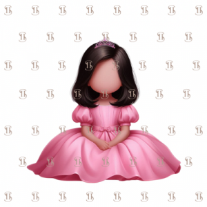 Princesse robe rose 4