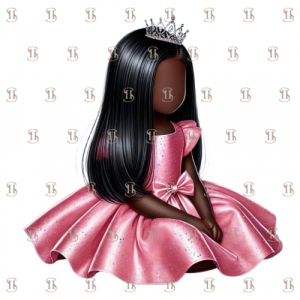 Princesse robe rose 5