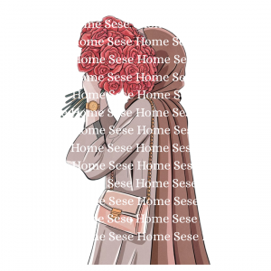 Visage caché : Femme de profil abaya taupe 2